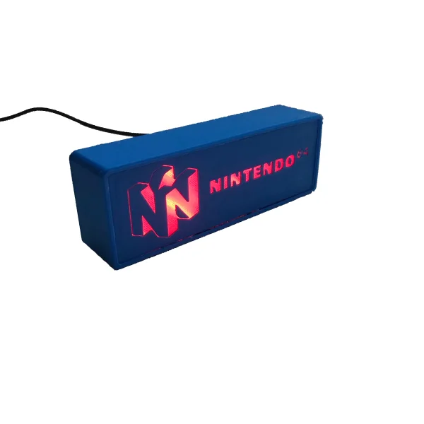 Lámpara logo Nintendo 64