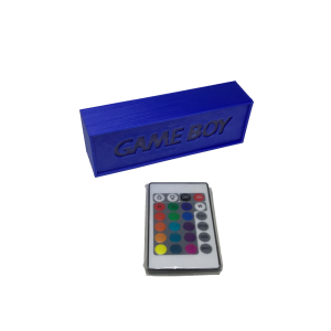 Lámpara logo Gameboy