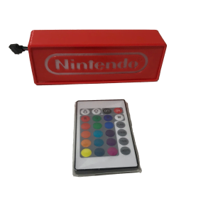 Lámpara logo de Nintendo