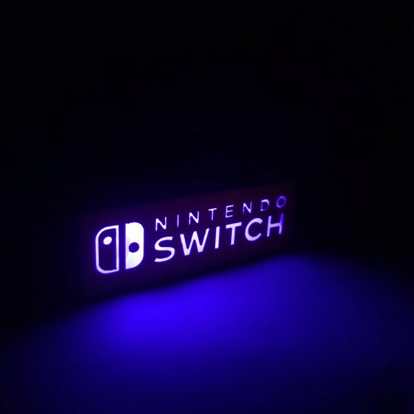 Lámpara logo Nintendo Switch - Imagen 5