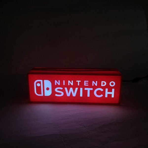 Lámpara logo Nintendo Switch - Imagen 9